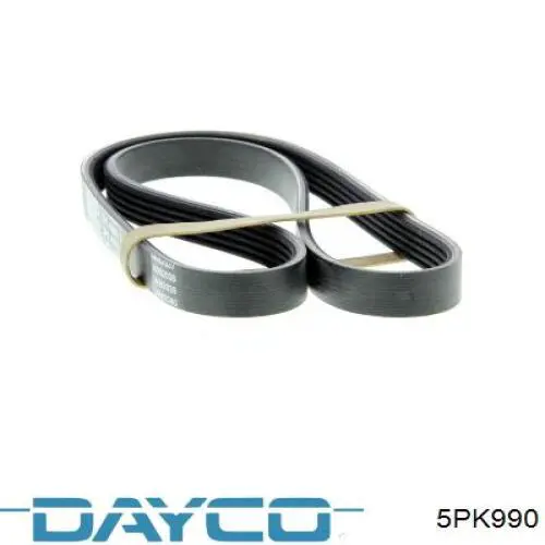 5PK990 Dayco correa trapezoidal