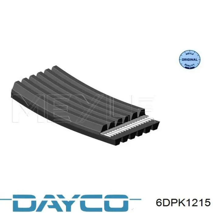 6DPK1215 Dayco correa trapezoidal