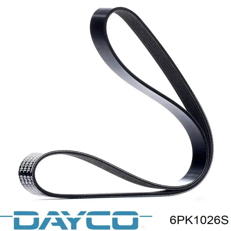 6PK1026S Dayco correa trapezoidal