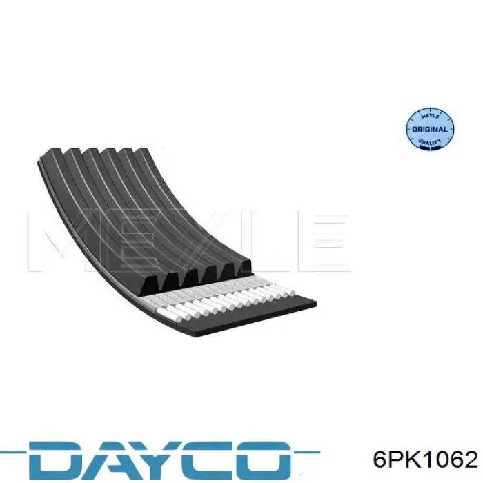 6PK1062 Dayco correa trapezoidal