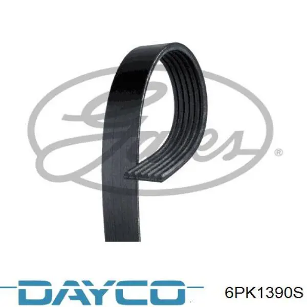 6PK1390S Dayco correa trapezoidal