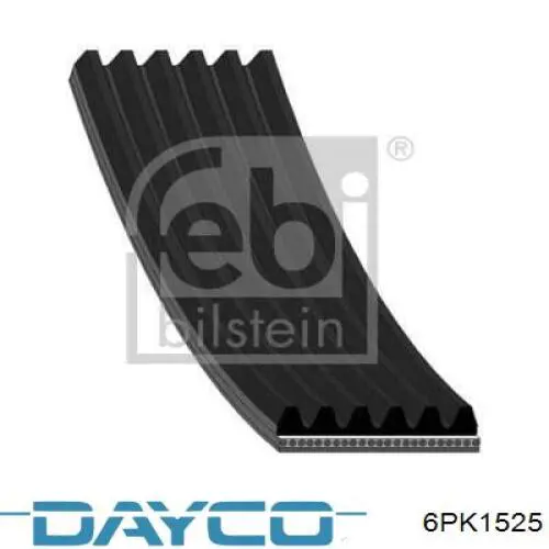 6PK1525 Dayco correa trapezoidal