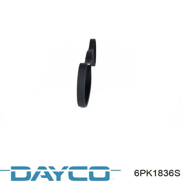 6PK1836S Dayco correa trapezoidal