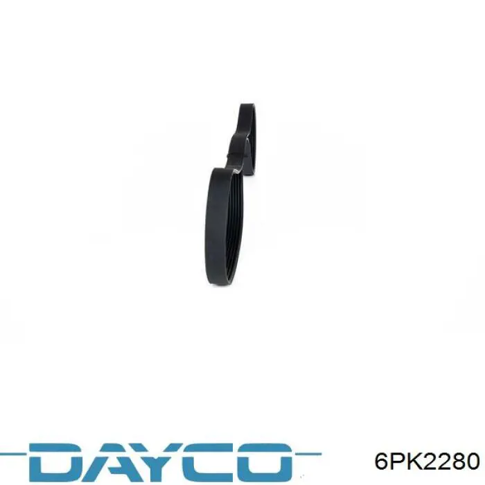 6PK2280 Dayco correa trapezoidal