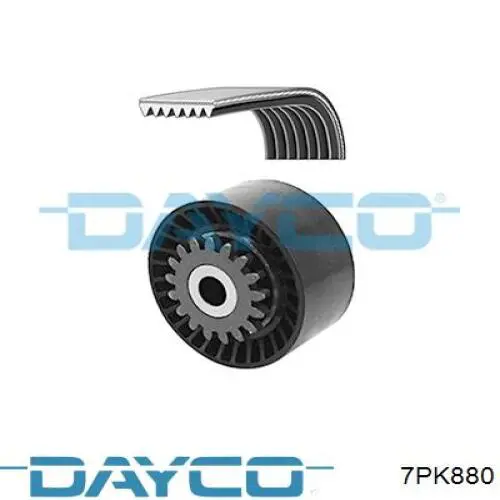 7PK880 Dayco correa trapezoidal