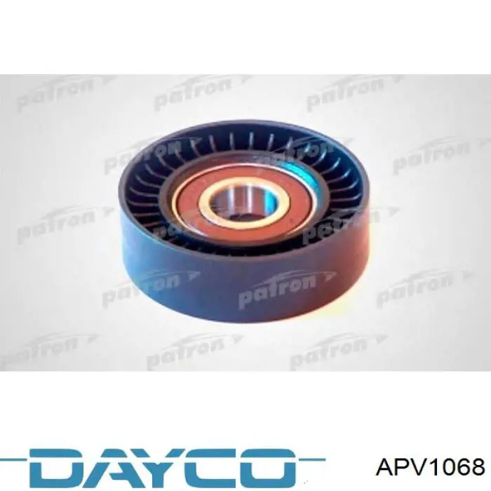 APV1068 Dayco polea inversión / guía, correa poli v