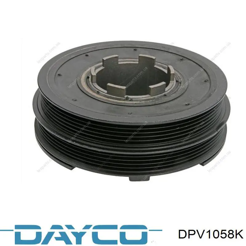 DPV1058K Dayco polea, cigüeñal