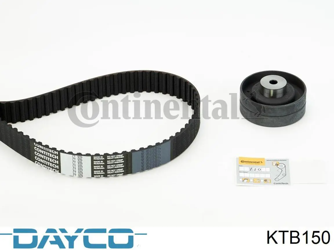 KTB150 Dayco kit correa de distribución