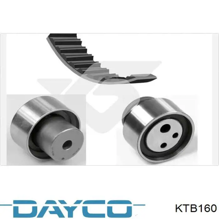 KTB160 Dayco kit correa de distribución