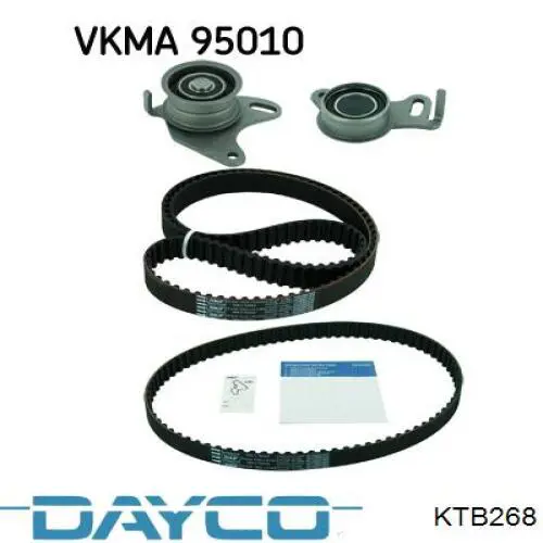 KTB268 Dayco kit correa de distribución