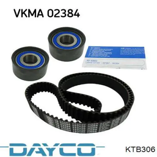 KTB306 Dayco kit correa de distribución