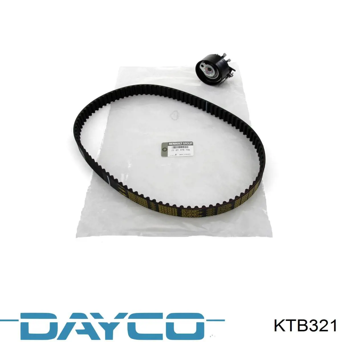 KTB321 Dayco kit correa de distribución