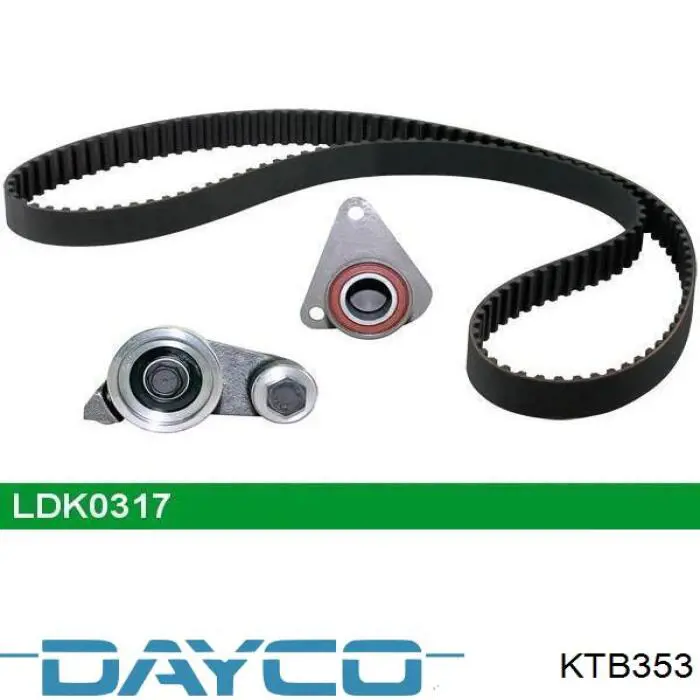 KTB353 Dayco kit correa de distribución