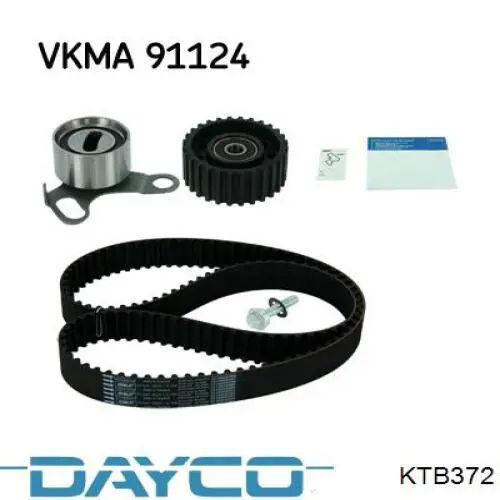 KTB372 Dayco kit correa de distribución