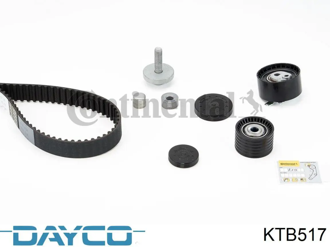 KTB517 Dayco kit correa de distribución