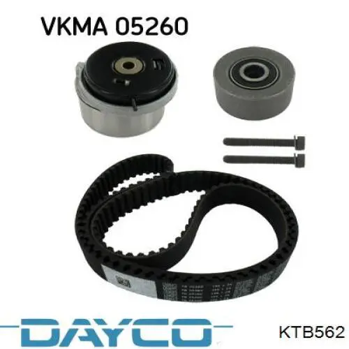 KTB562 Dayco kit correa de distribución