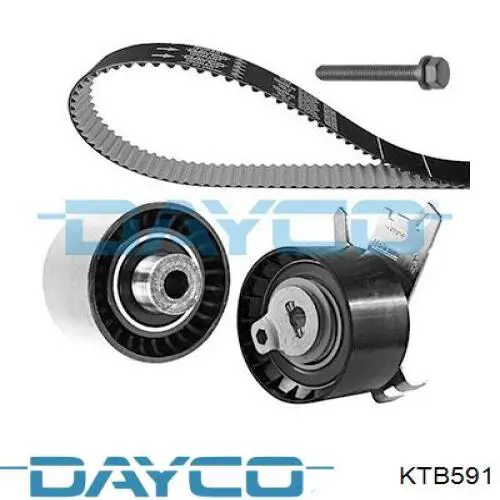 KTB591 Dayco kit correa de distribución