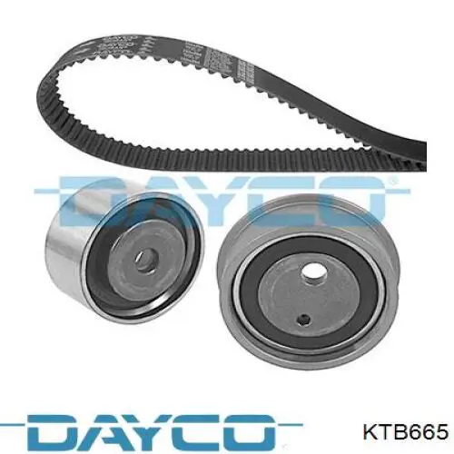 KTB665 Dayco kit correa de distribución