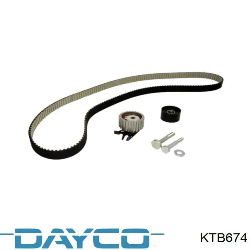 KTB674 Dayco rodillo, cadena de distribución