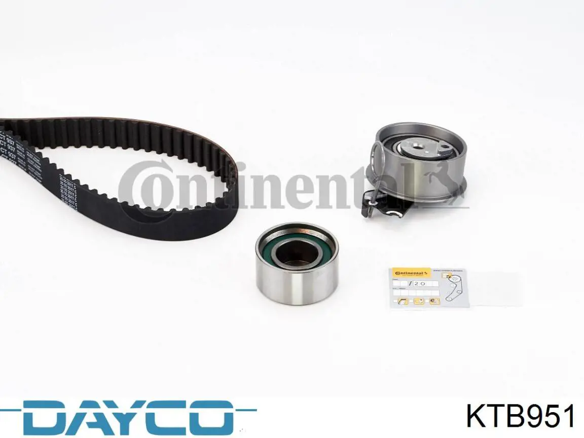 KTB951 Dayco kit correa de distribución