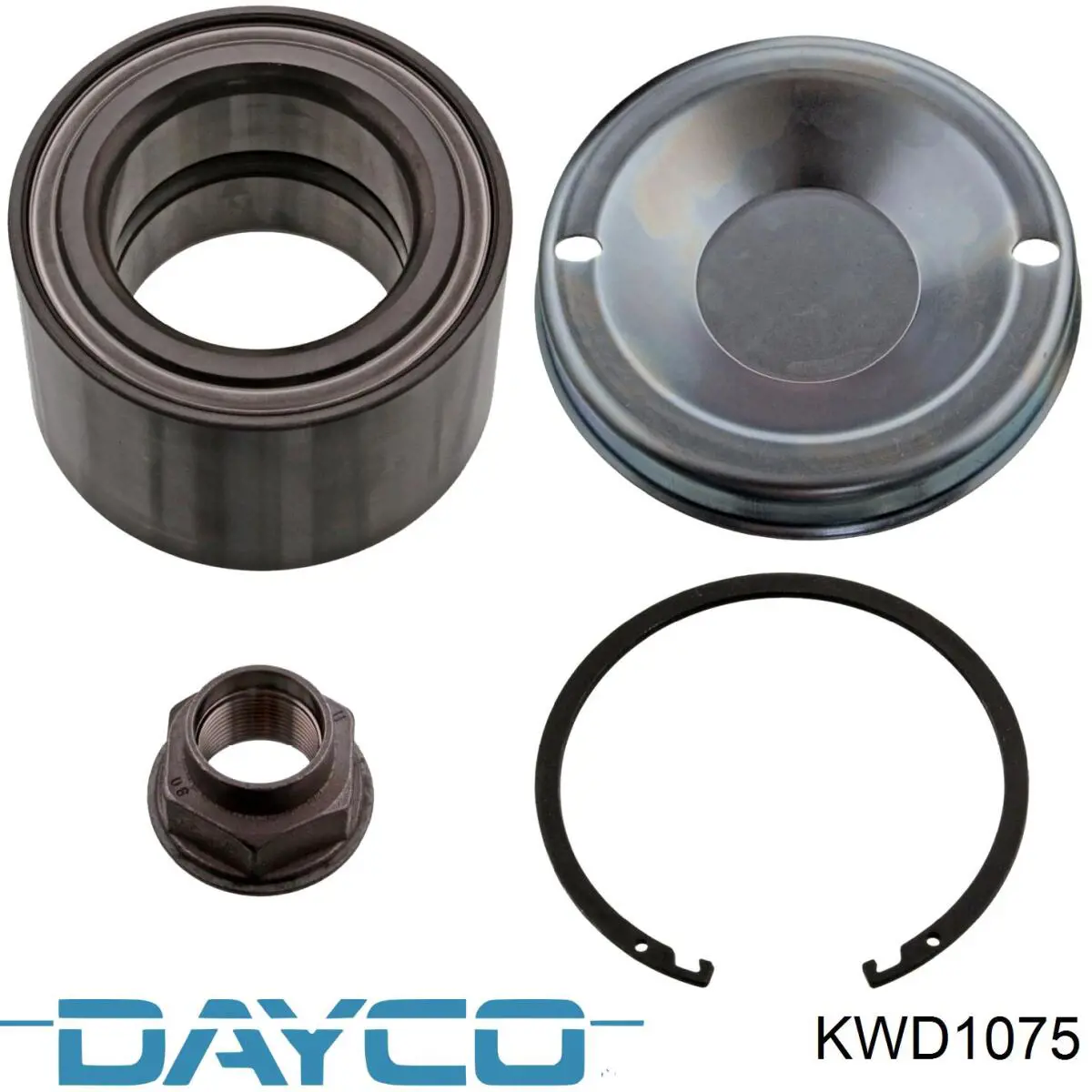 KWD1075 Dayco cojinete de rueda delantero