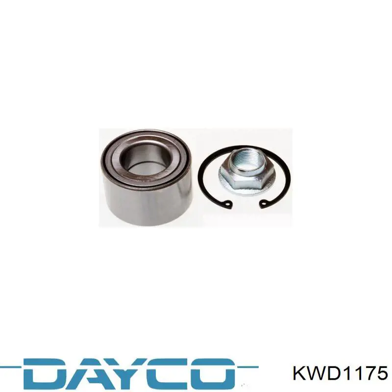 KWD1175 Dayco cojinete de rueda trasero