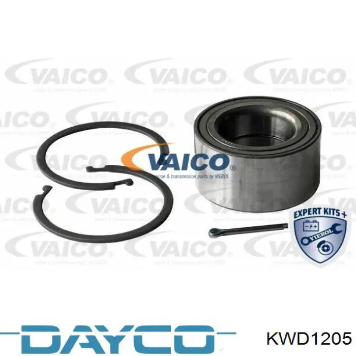 KWD1205 Dayco cojinete de rueda delantero