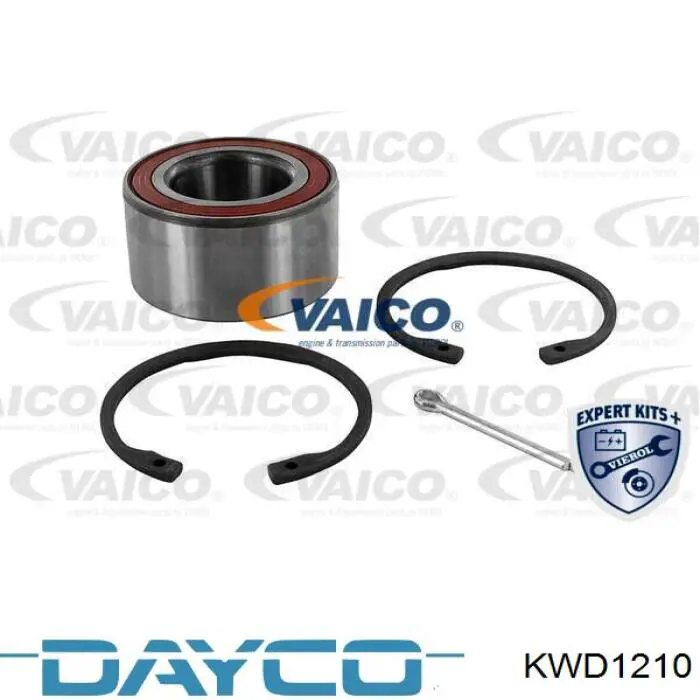 KWD1210 Dayco cojinete de rueda delantero