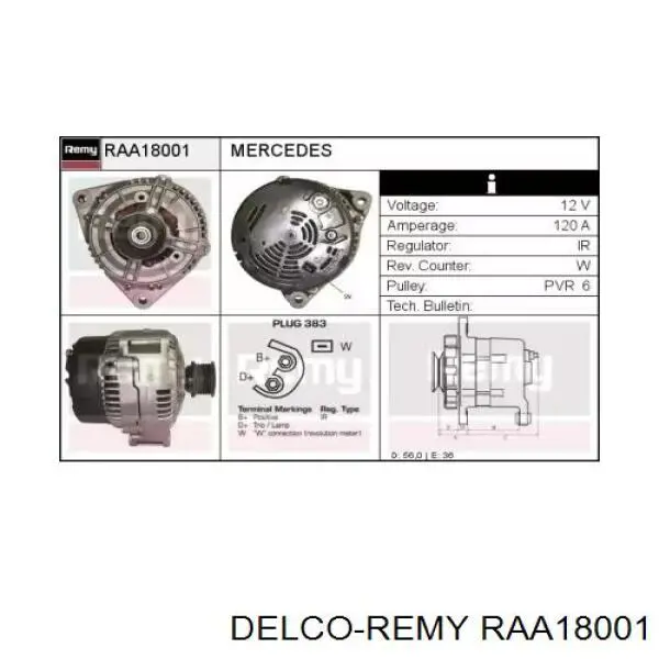 A1621543402 Mercedes alternador