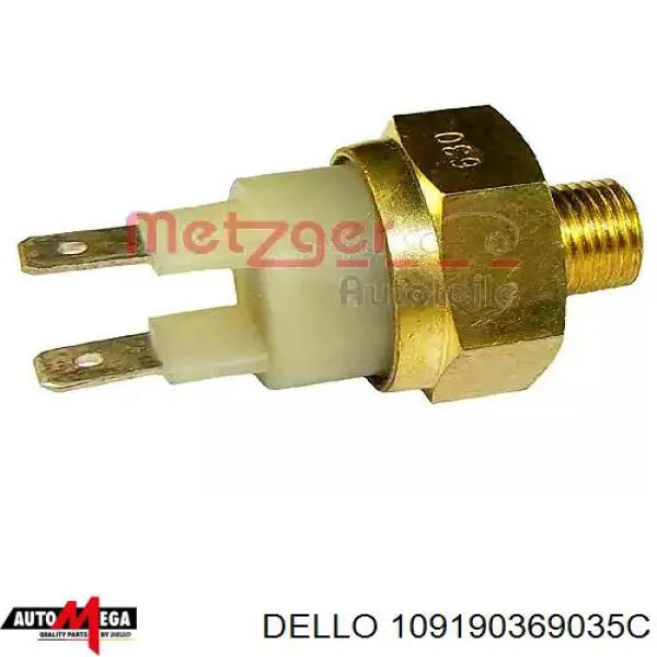 109190369035C Dello/Automega sensor, temperatura del refrigerante (encendido el ventilador del radiador)