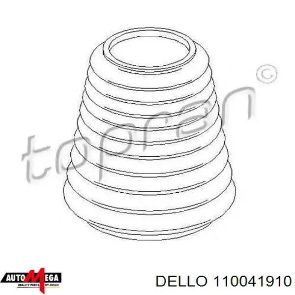 110041910 Dello/Automega almohadilla de tope, suspensión delantera