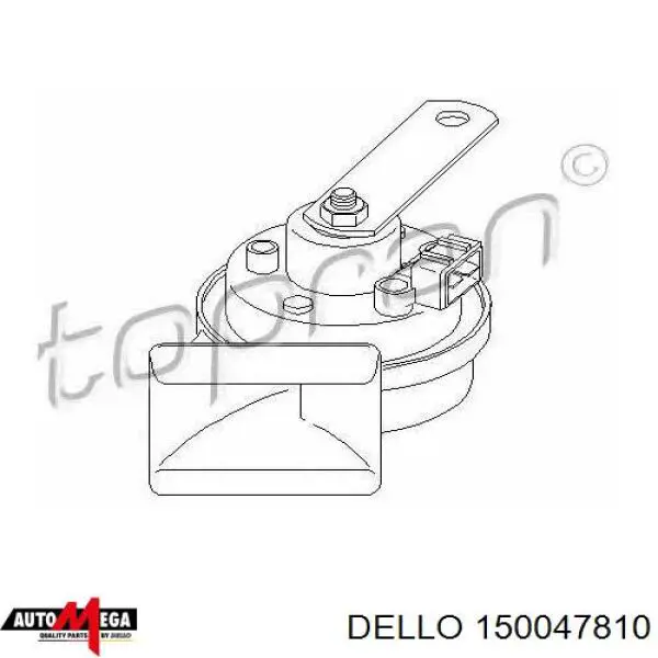 150047810 Dello/Automega campana alarma de sonido