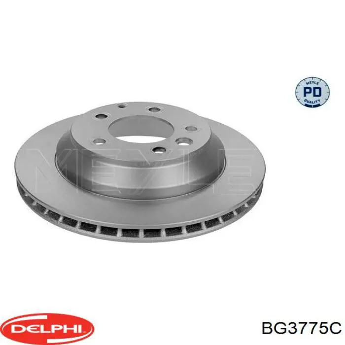 BG3775C Delphi disco de freno trasero