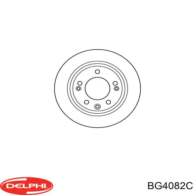 BG4082C Delphi freno de disco delantero