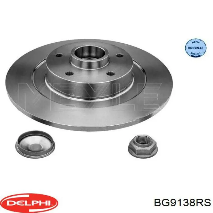 BG9138RS Delphi disco de freno trasero