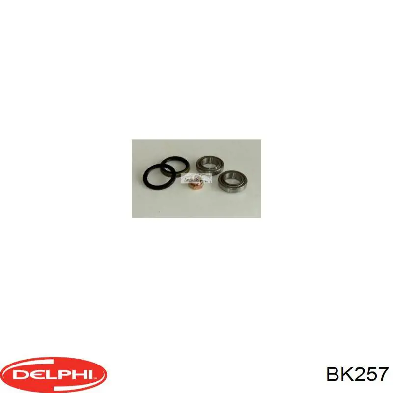 BK257 Delphi cojinete de rueda delantero