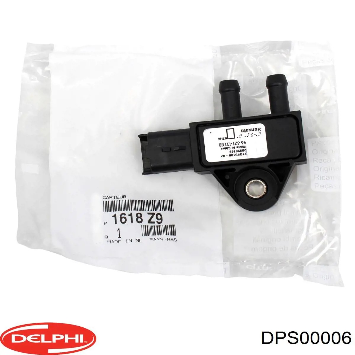 DPS00006 Delphi sensor de presion de escape