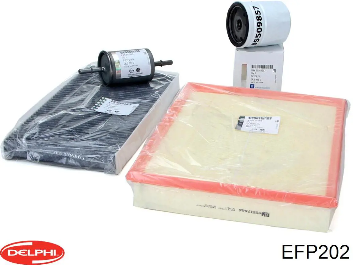 EFP202 Delphi filtro combustible