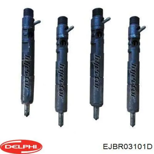 EJBR03101D Delphi inyector de combustible