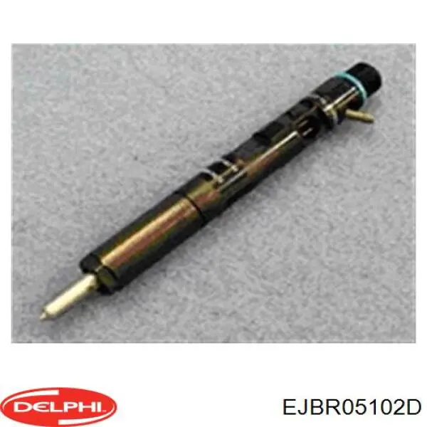 EJBR05102D Delphi inyector de combustible