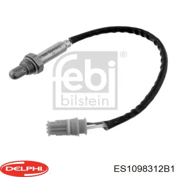 ES10983-12B1 Delphi sonda lambda, sensor de oxígeno antes del catalizador izquierdo