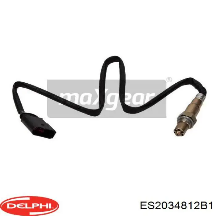 ES20348-12B1 Delphi sonda lambda, sensor de oxígeno despues del catalizador izquierdo