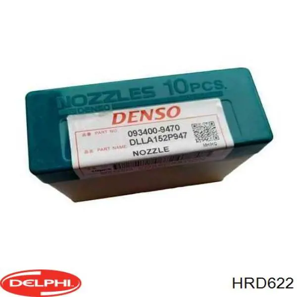 HRD622 Delphi inyector de combustible