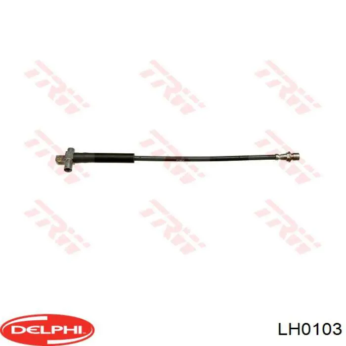 LH0103 Delphi tubo flexible de frenos trasero