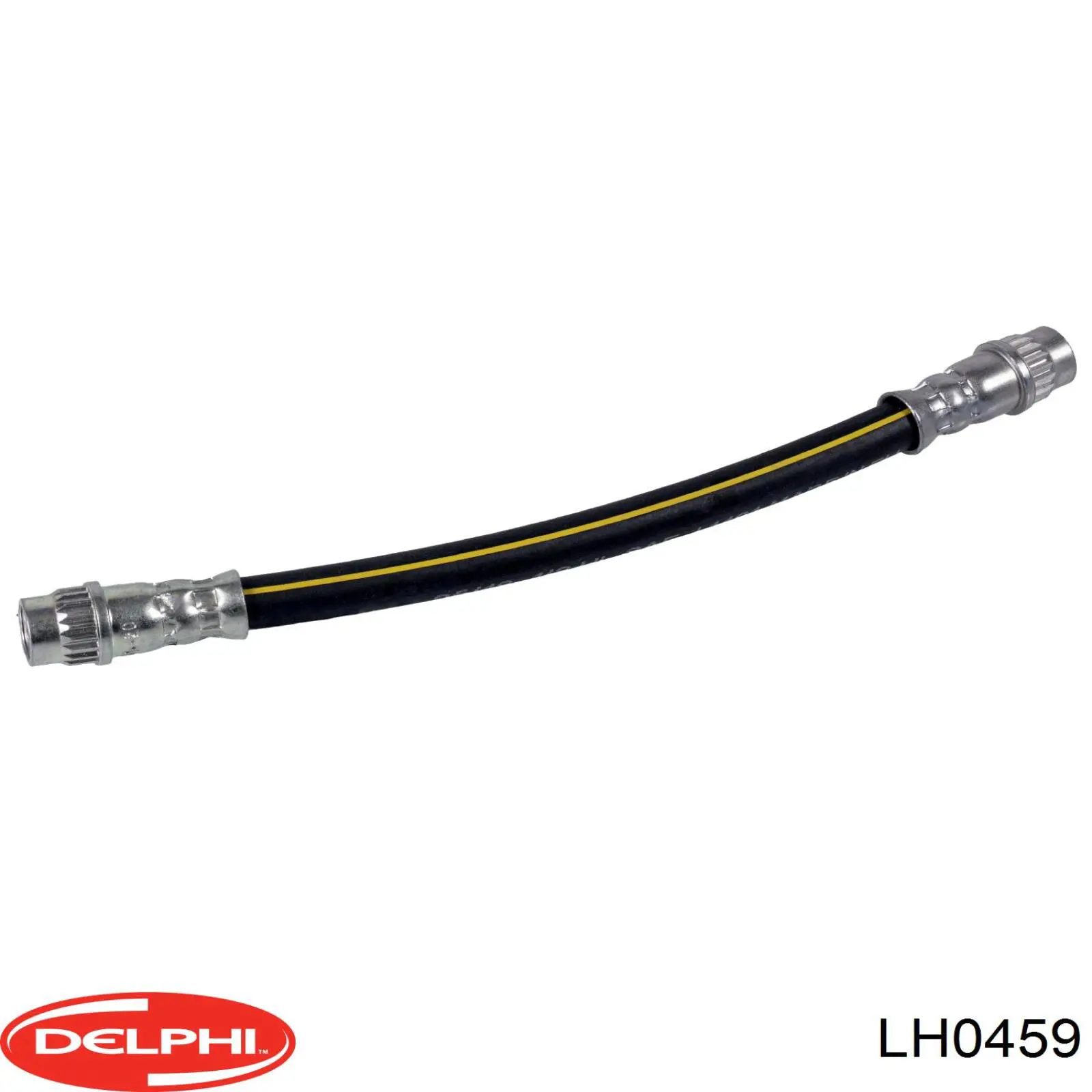 LH0459 Delphi tubo flexible de frenos trasero