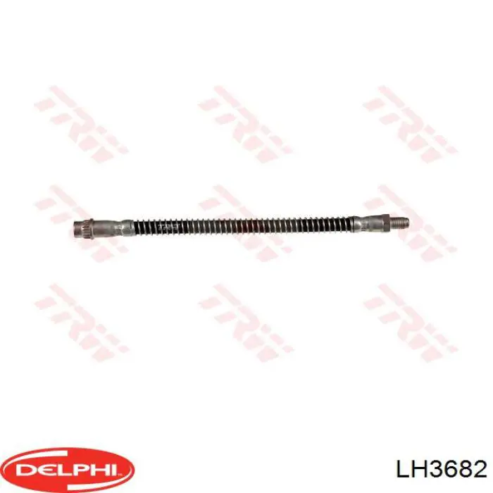 LH3682 Delphi tubo flexible de frenos trasero