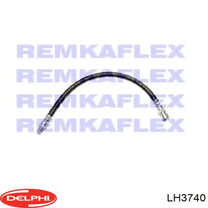 LH3740 Delphi tubo flexible de frenos trasero