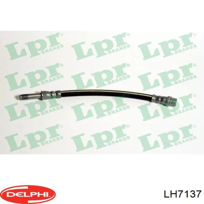 LH7137 Delphi tubo flexible de frenos trasero