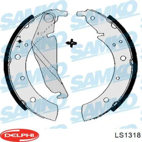  Zapatas de frenos de tambor traseras para BMW 5 E28