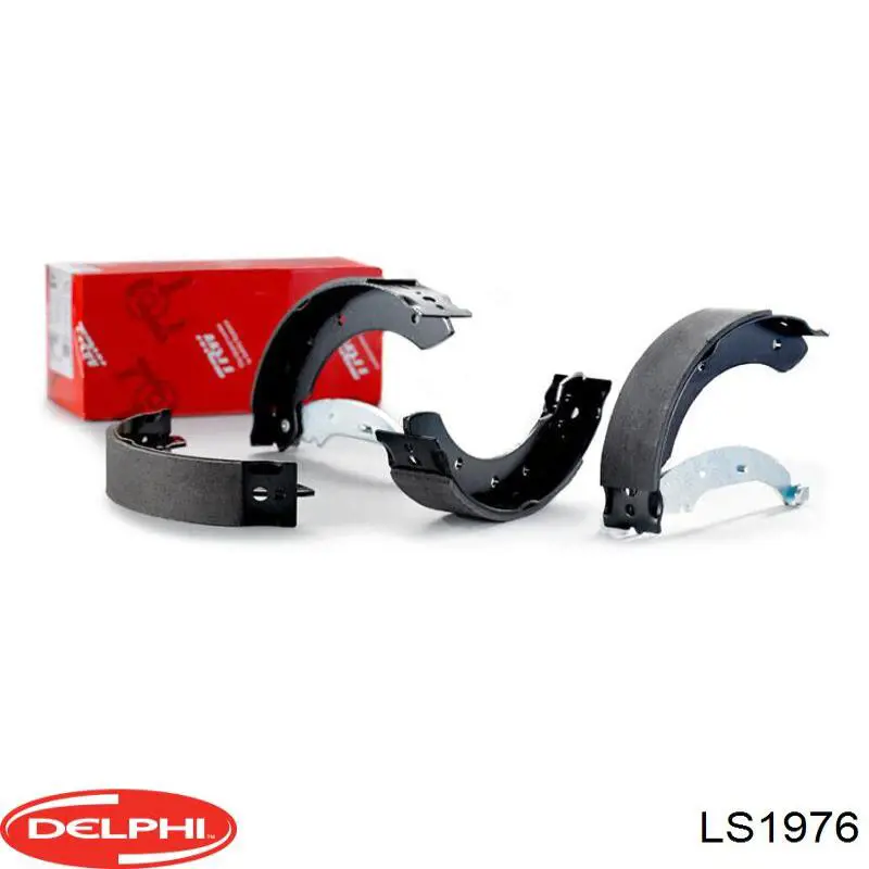 LS1976 Delphi zapatas de frenos de tambor traseras